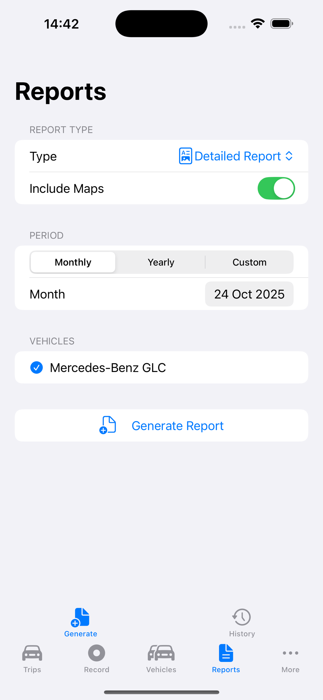 TripIQ Reports Generation